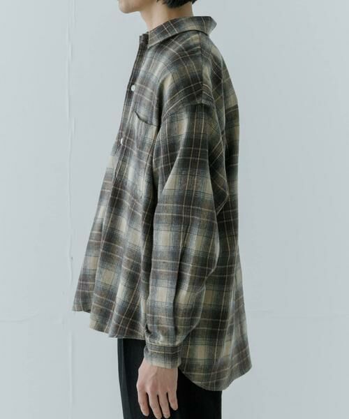 URBAN RESEARCH / アーバンリサーチ シャツ・ブラウス | オンブレーネルシャツ | 詳細5