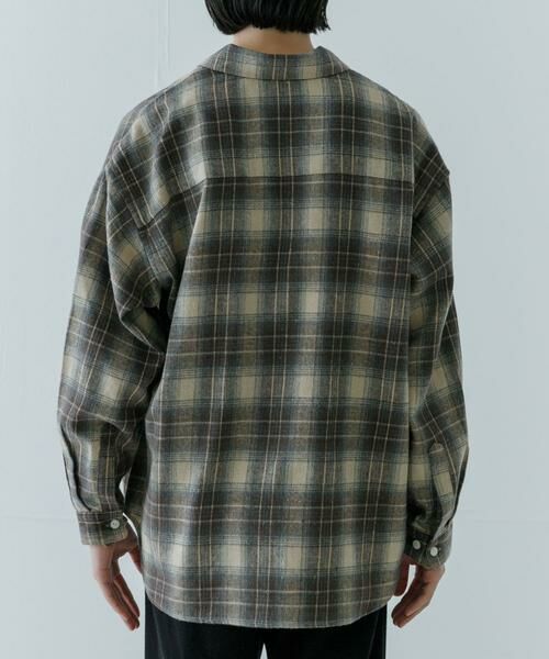 URBAN RESEARCH / アーバンリサーチ シャツ・ブラウス | オンブレーネルシャツ | 詳細6