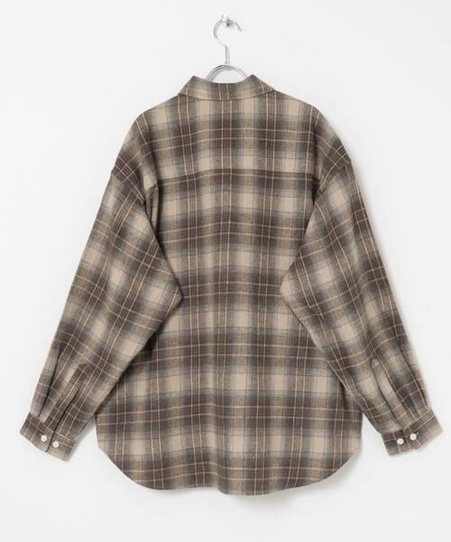 URBAN RESEARCH / アーバンリサーチ シャツ・ブラウス | オンブレーネルシャツ | 詳細9