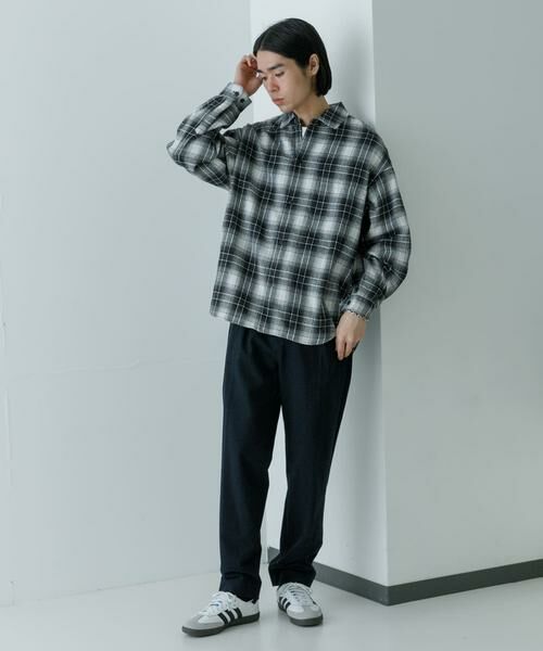 URBAN RESEARCH / アーバンリサーチ シャツ・ブラウス | オンブレーネルシャツ | 詳細16