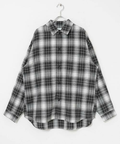 URBAN RESEARCH / アーバンリサーチ シャツ・ブラウス | オンブレーネルシャツ | 詳細18