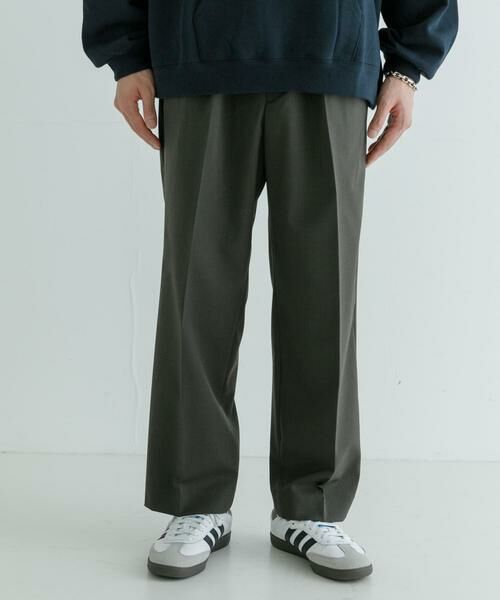URBAN RESEARCH / アーバンリサーチ その他パンツ | new basic ウールポリエステルストレッチストレートスラックス | 詳細6