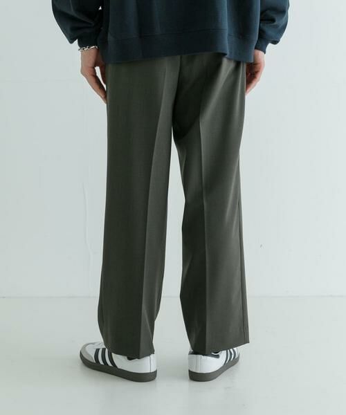 URBAN RESEARCH / アーバンリサーチ その他パンツ | new basic ウールポリエステルストレッチストレートスラックス | 詳細8
