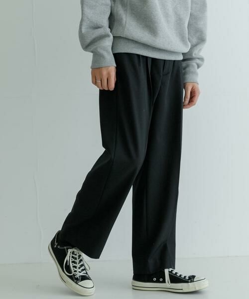 URBAN RESEARCH / アーバンリサーチ その他パンツ | new basic ウールポリエステルストレッチストレートスラックス | 詳細15