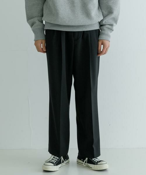 URBAN RESEARCH / アーバンリサーチ その他パンツ | new basic ウールポリエステルストレッチストレートスラックス | 詳細19