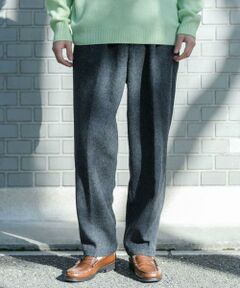 URBAN RESEARCH / アーバンリサーチ その他パンツ | 『MADE IN JAPAN』 new basic ウールフラノビーバーテーパードスラックス