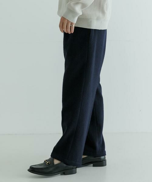 URBAN RESEARCH / アーバンリサーチ その他パンツ | 『MADE IN JAPAN』 new basic ウールフラノビーバーテーパードスラックス | 詳細1