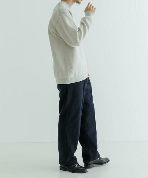 URBAN RESEARCH / アーバンリサーチ その他パンツ | 『MADE IN JAPAN』 new basic ウールフラノビーバーテーパードスラックス | 詳細4