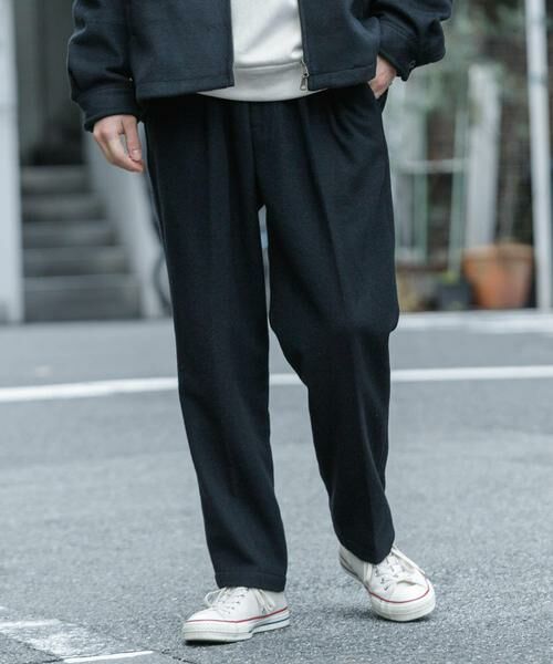 URBAN RESEARCH / アーバンリサーチ その他パンツ | 『MADE IN JAPAN』 new basic ウールフラノビーバーテーパードスラックス | 詳細16