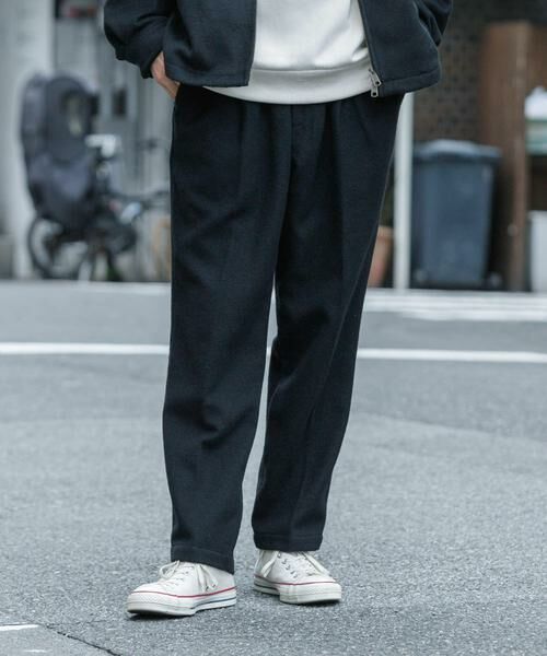 URBAN RESEARCH / アーバンリサーチ その他パンツ | 『MADE IN JAPAN』 new basic ウールフラノビーバーテーパードスラックス | 詳細17