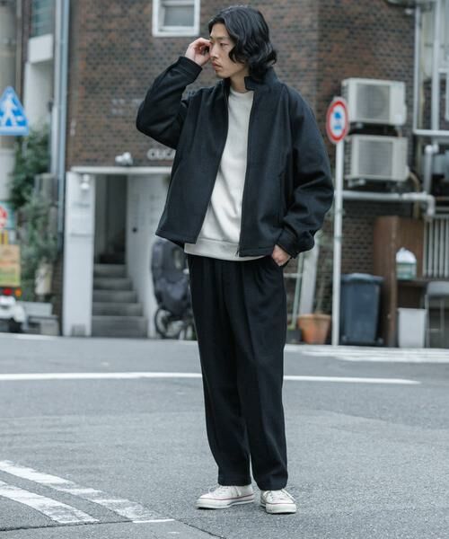 URBAN RESEARCH / アーバンリサーチ その他パンツ | 『MADE IN JAPAN』 new basic ウールフラノビーバーテーパードスラックス | 詳細21