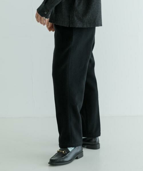 URBAN RESEARCH / アーバンリサーチ その他パンツ | 『MADE IN JAPAN』 new basic ウールフラノビーバーテーパードスラックス | 詳細24