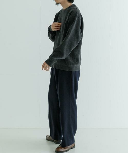 URBAN RESEARCH / アーバンリサーチ その他パンツ | 『MADE IN JAPAN』 new basic ウールフラノビーバーワイドスラックス | 詳細16