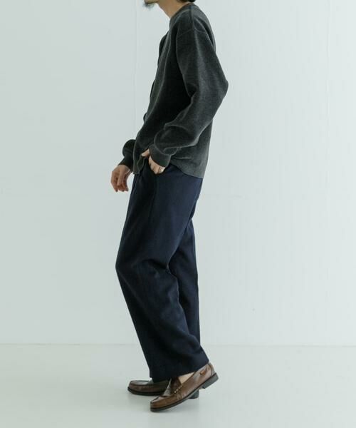 URBAN RESEARCH / アーバンリサーチ その他パンツ | 『MADE IN JAPAN』 new basic ウールフラノビーバーワイドスラックス | 詳細17