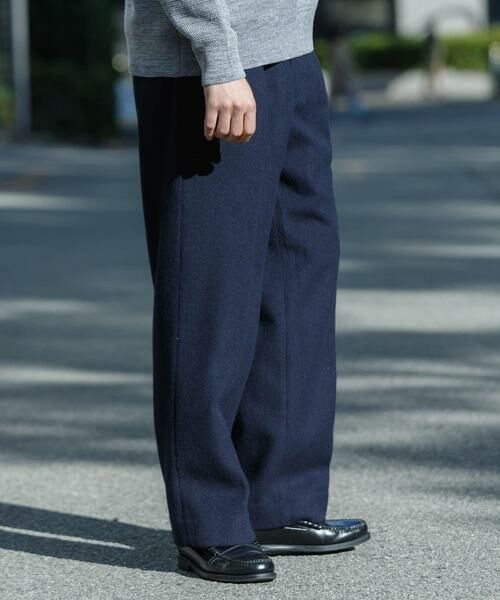 URBAN RESEARCH / アーバンリサーチ その他パンツ | 『MADE IN JAPAN』 new basic ウールフラノビーバーワイドスラックス | 詳細2