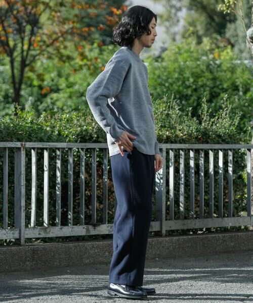URBAN RESEARCH / アーバンリサーチ その他パンツ | 『MADE IN JAPAN』 new basic ウールフラノビーバーワイドスラックス | 詳細9
