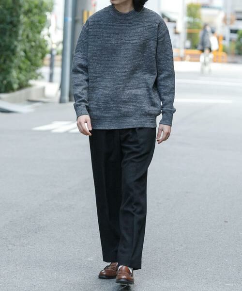 URBAN RESEARCH / アーバンリサーチ その他パンツ | 『MADE IN JAPAN』 new basic ウールフラノビーバーワイドスラックス | 詳細28