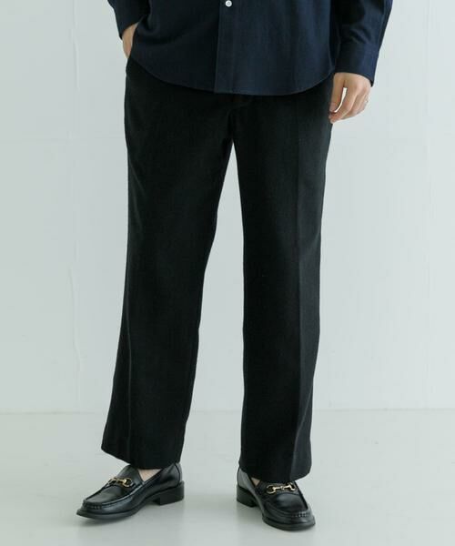URBAN RESEARCH / アーバンリサーチ その他パンツ | 『MADE IN JAPAN』 new basic ウールフラノビーバーワイドスラックス | 詳細30