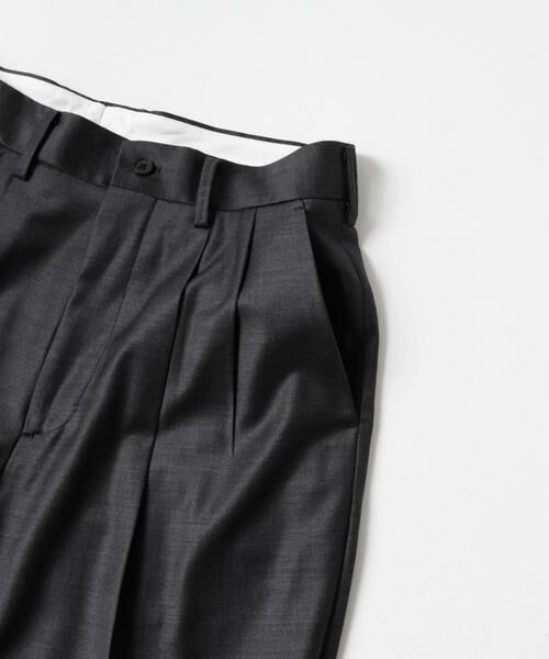 URBAN RESEARCH / アーバンリサーチ その他パンツ | new basic Wool Silk Gabardine Pants | 詳細25