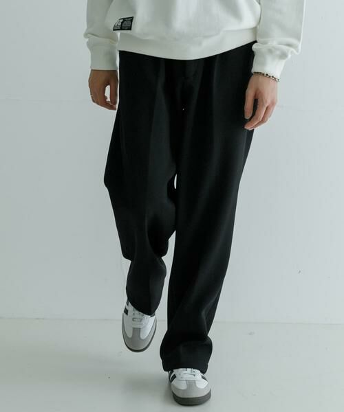 URBAN RESEARCH / アーバンリサーチ その他パンツ | 『UR TECH』『蓄熱』フリースタックストレートイージースラックス | 詳細11