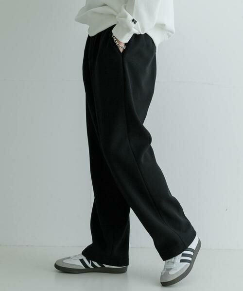 URBAN RESEARCH / アーバンリサーチ その他パンツ | 『UR TECH』『蓄熱』フリースタックストレートイージースラックス | 詳細13