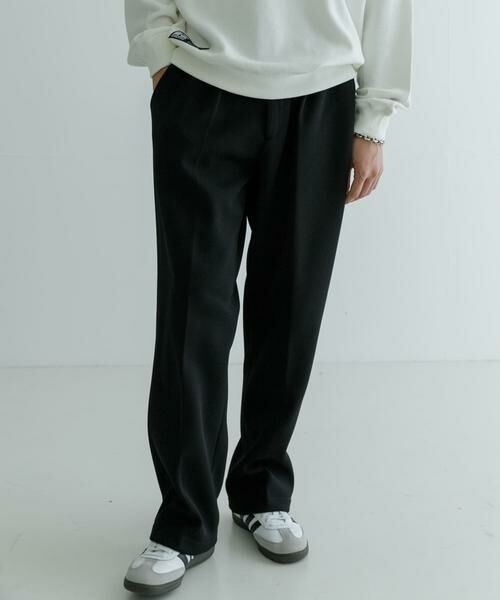 URBAN RESEARCH / アーバンリサーチ その他パンツ | 『UR TECH』『蓄熱』フリースタックストレートイージースラックス | 詳細9