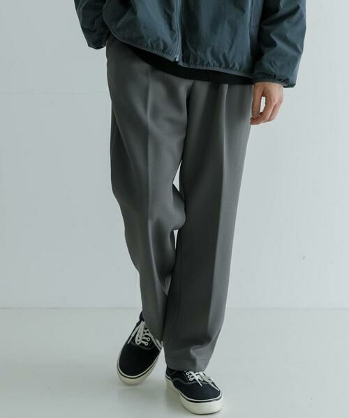 URBAN RESEARCH / アーバンリサーチ その他パンツ | 『UR TECH』『蓄熱』フリースタックストレートイージースラックス | 詳細22
