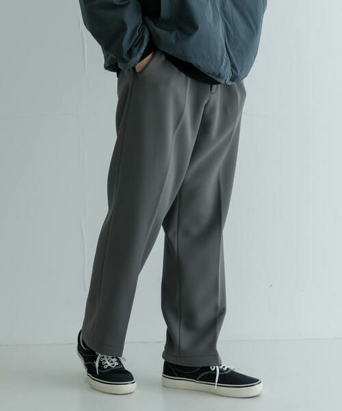 URBAN RESEARCH / アーバンリサーチ その他パンツ | 『UR TECH』『蓄熱』フリースタックストレートイージースラックス | 詳細24