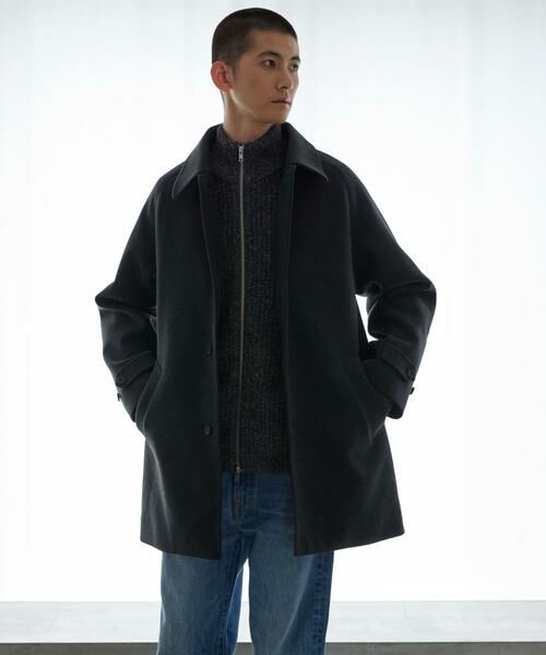 URBAN RESEARCH / アーバンリサーチ ステンカラーコート | 『WEB限定』『蓄熱』UR TECHショートステンカラーコート | 詳細18
