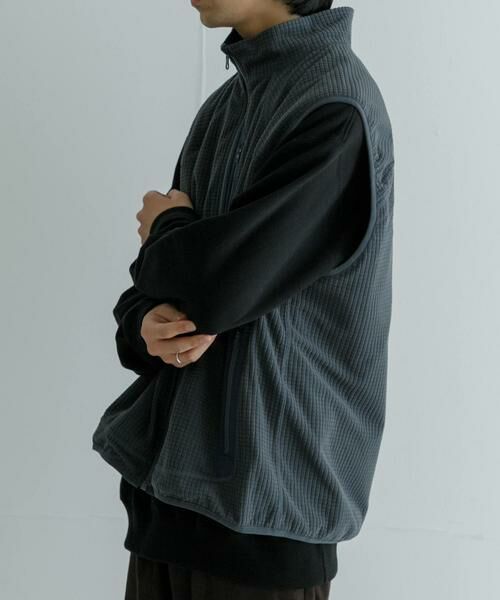 URBAN RESEARCH / アーバンリサーチ その他アウター | 『撥水』『リバーシブル』new basic REVERSIBLE MIL STAND VEST | 詳細18