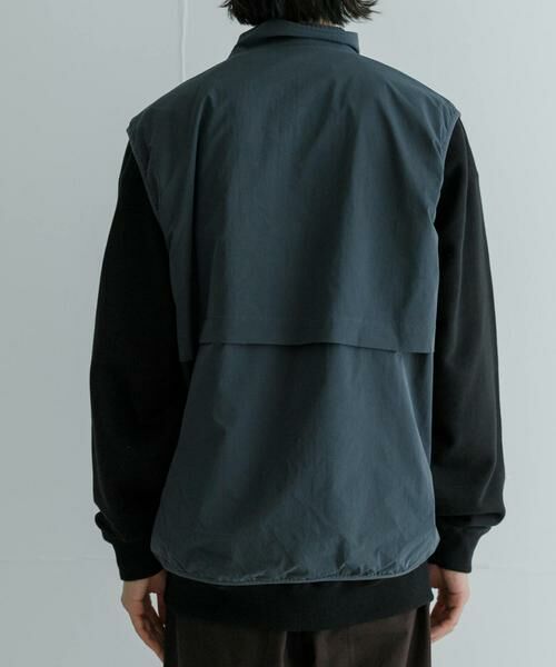 URBAN RESEARCH / アーバンリサーチ その他アウター | 『撥水』『リバーシブル』new basic REVERSIBLE MIL STAND VEST | 詳細21