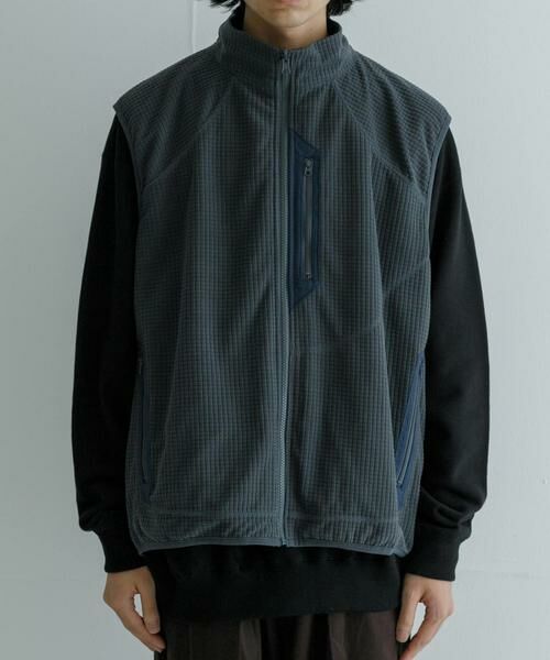 URBAN RESEARCH / アーバンリサーチ その他アウター | 『撥水』『リバーシブル』new basic REVERSIBLE MIL STAND VEST | 詳細22