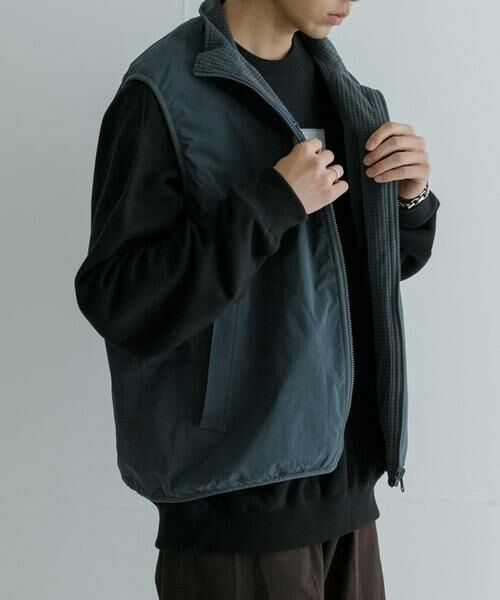 URBAN RESEARCH / アーバンリサーチ その他アウター | 『撥水』『リバーシブル』new basic REVERSIBLE MIL STAND VEST | 詳細12