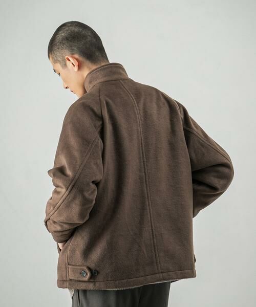 URBAN RESEARCH / アーバンリサーチ その他アウター | SHAGGY MELTON ハリントンJACKET | 詳細2