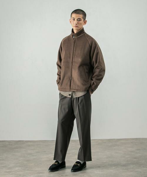 URBAN RESEARCH / アーバンリサーチ その他アウター | SHAGGY MELTON ハリントンJACKET | 詳細4