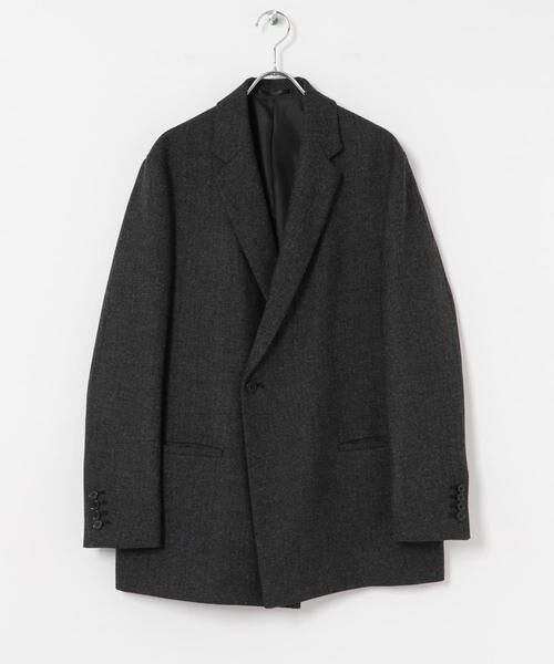 URBAN RESEARCH / アーバンリサーチ その他アウター | 『セットアップ対応』new basic ヘリンボーンセミダブルジャケット | 詳細19