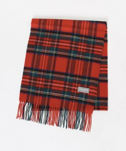 URBAN RESEARCH / アーバンリサーチ マフラー・ショール・スヌード・ストール | チェックグラデーションカシミヤマフラー | 詳細1