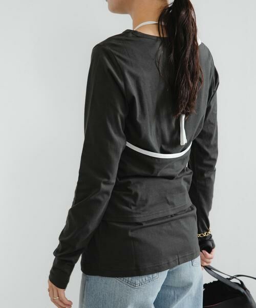 URBAN RESEARCH / アーバンリサーチ Tシャツ | レイヤードデザインカットソー | 詳細3