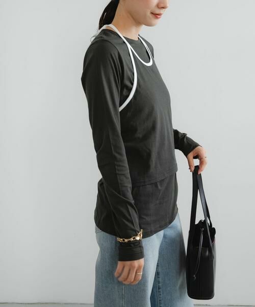 URBAN RESEARCH / アーバンリサーチ Tシャツ | レイヤードデザインカットソー | 詳細4