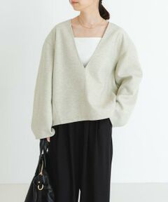 URBAN RESEARCH / アーバンリサーチ Tシャツ | ウールライクVネックトップス