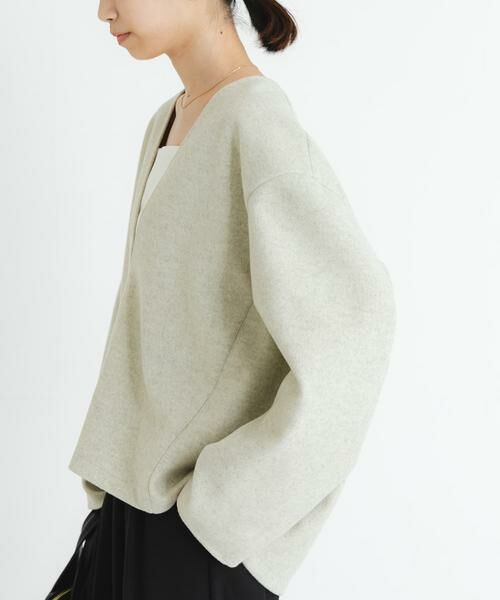 URBAN RESEARCH / アーバンリサーチ Tシャツ | ウールライクVネックトップス | 詳細2