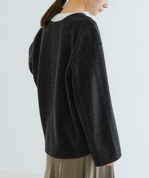 URBAN RESEARCH / アーバンリサーチ Tシャツ | ウールライクVネックトップス | 詳細11