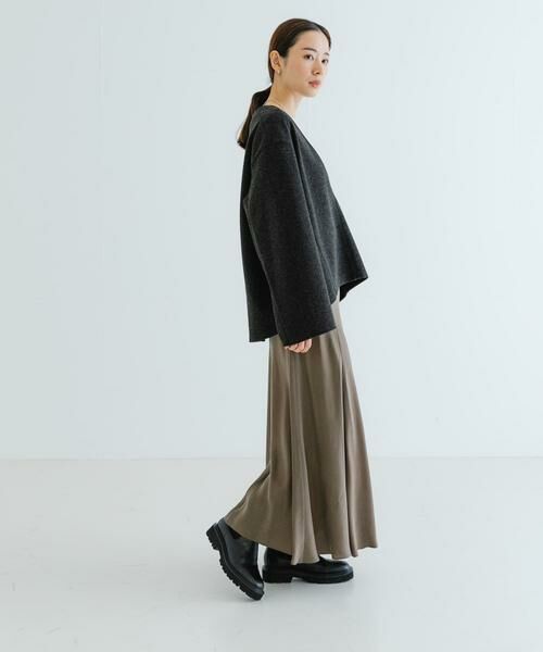 URBAN RESEARCH / アーバンリサーチ Tシャツ | ウールライクVネックトップス | 詳細16