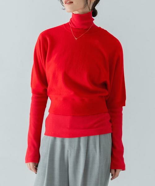 URBAN RESEARCH / アーバンリサーチ Tシャツ | 『UR TECH』裏起毛タートルネックカットソー | 詳細5