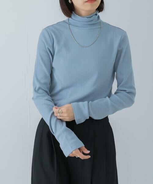 URBAN RESEARCH / アーバンリサーチ Tシャツ | 『UR TECH』裏起毛タートルネックカットソー | 詳細18