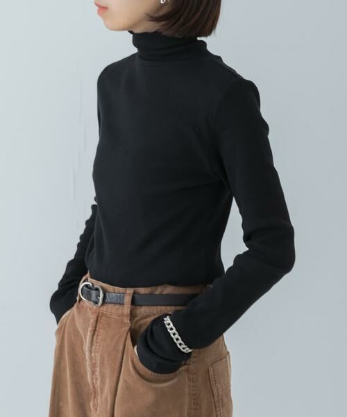URBAN RESEARCH / アーバンリサーチ Tシャツ | 『UR TECH』裏起毛タートルネックカットソー | 詳細30