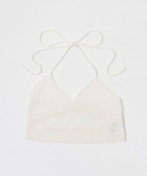 URBAN RESEARCH / アーバンリサーチ キャミソール・チューブトップ | ヘアリーニットビスチェ | 詳細8
