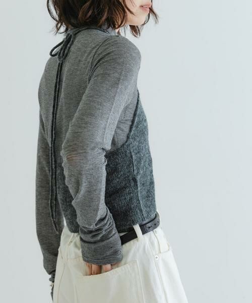 URBAN RESEARCH / アーバンリサーチ キャミソール・チューブトップ | ヘアリーニットビスチェ | 詳細11