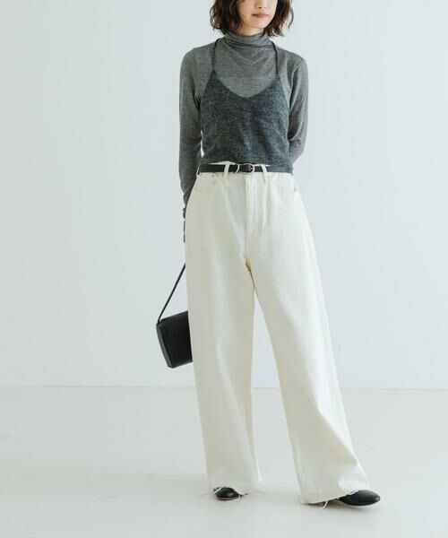 URBAN RESEARCH / アーバンリサーチ キャミソール・チューブトップ | ヘアリーニットビスチェ | 詳細15