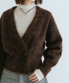 URBAN RESEARCH / アーバンリサーチ カーディガン・ボレロ | アルパカシャギーダブルカーディガン